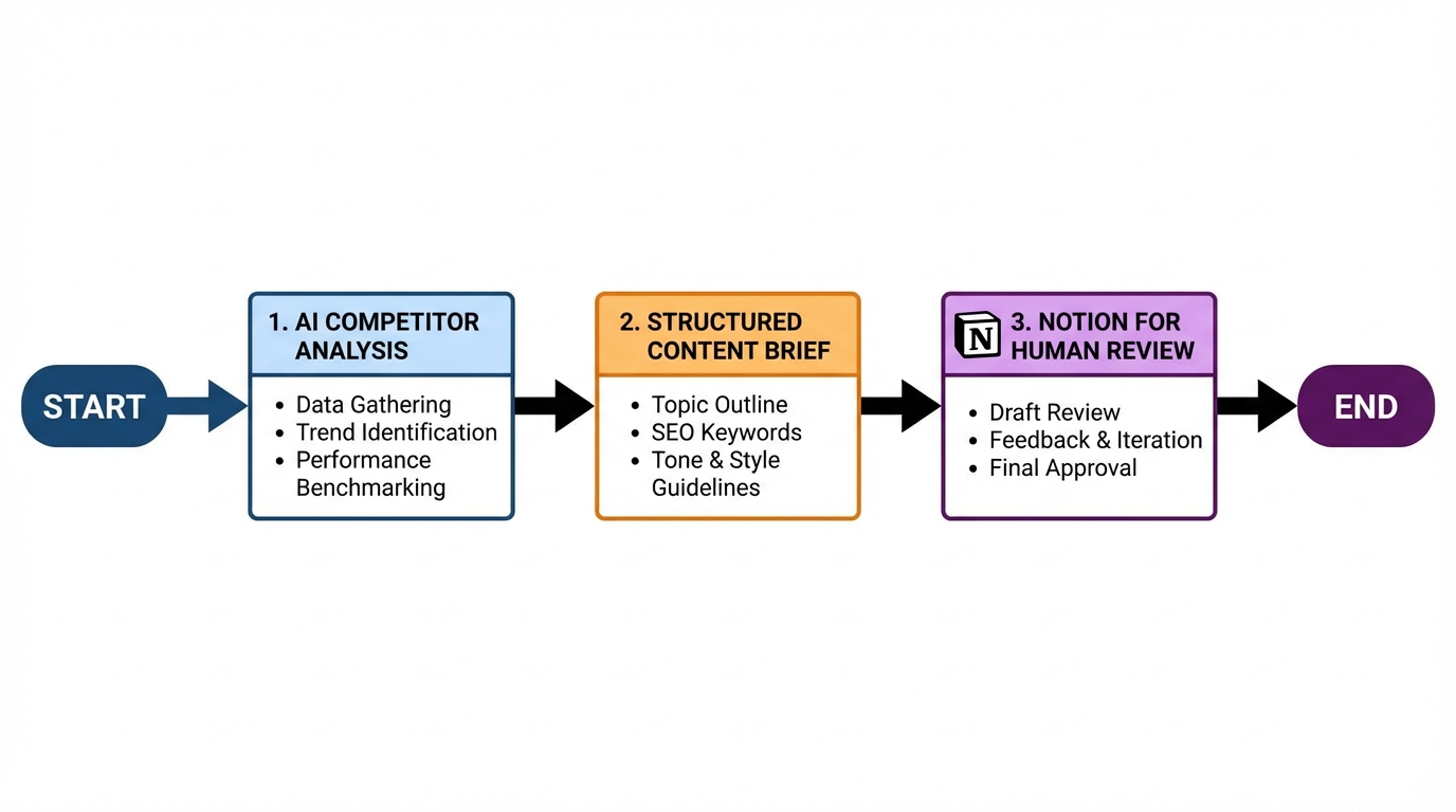 AI-driven content operations workflow